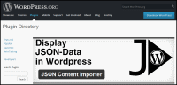 Screenshort wordpress.org